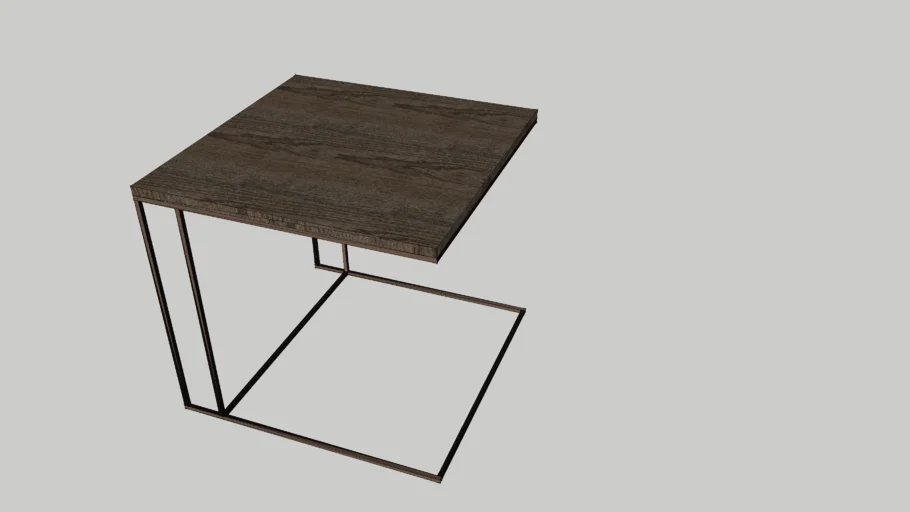 Minotti Leger Bronze Coffee Table
