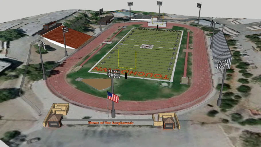 Atascadero High School Main Football Field and Track