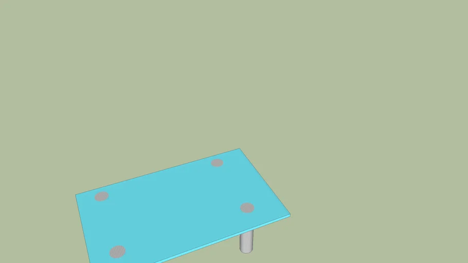 Table #1 | 3D Warehouse