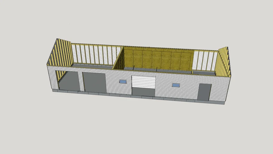 ritning verkstad garage | 3D Warehouse