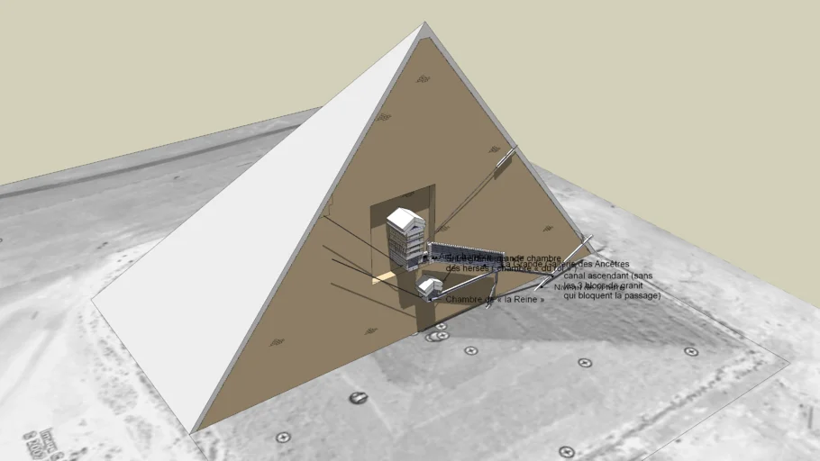 Great Pyramid - Grande pyramide - Khufu (Cheops)