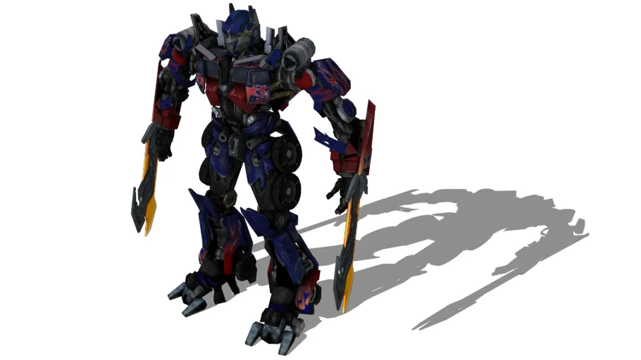 Transformers - Optimus Prime with Dual Energon Swords