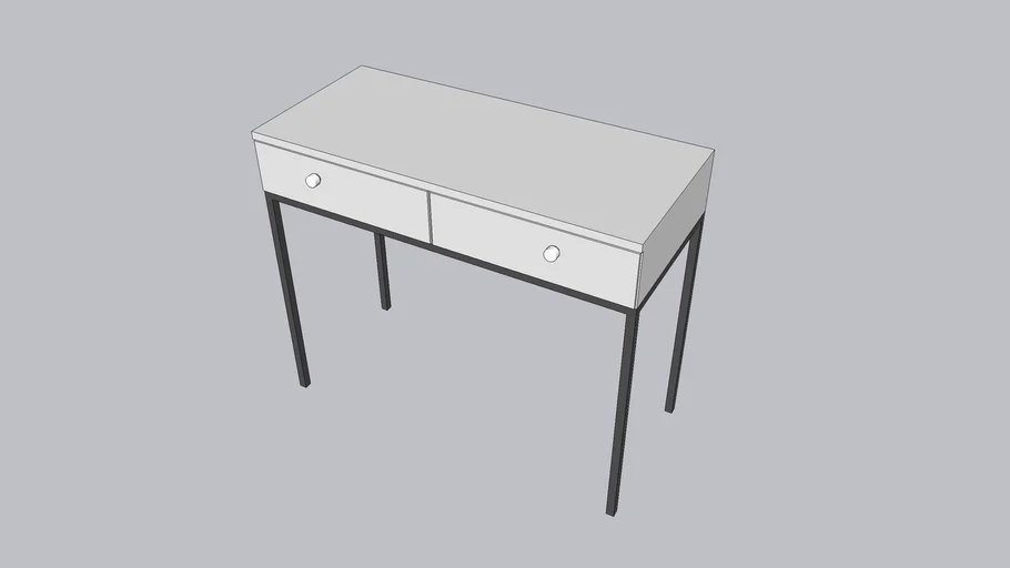 concealed table | 3D Warehouse