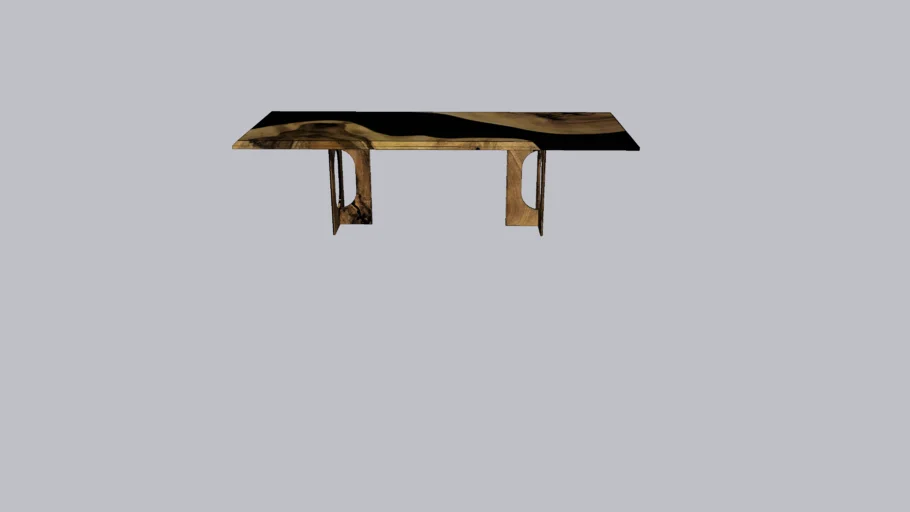 Kazanahome Epoxy Resin Table CT50