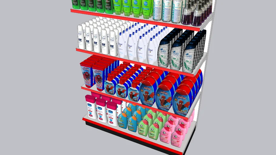 Rack de Shampoo
