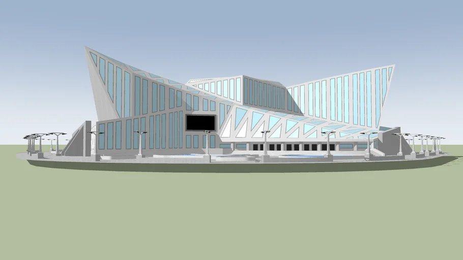 Donald J. Trump Public Library | 3D Warehouse