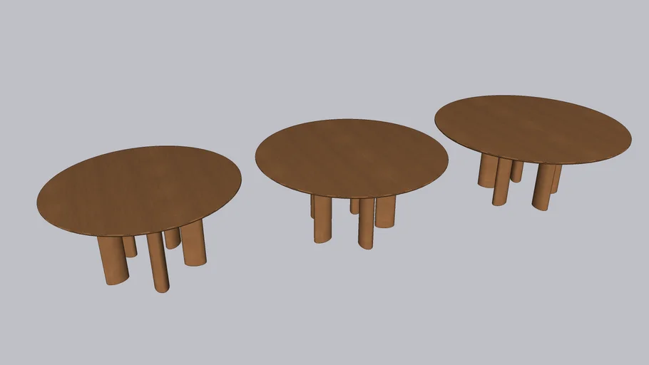 Mesa de Jantar Serena Redonda - Msul