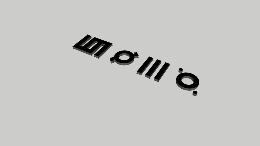 30 Seconds To Mars 3D Logo