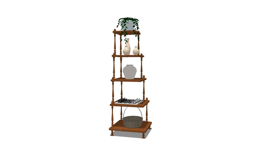 Corner shelf