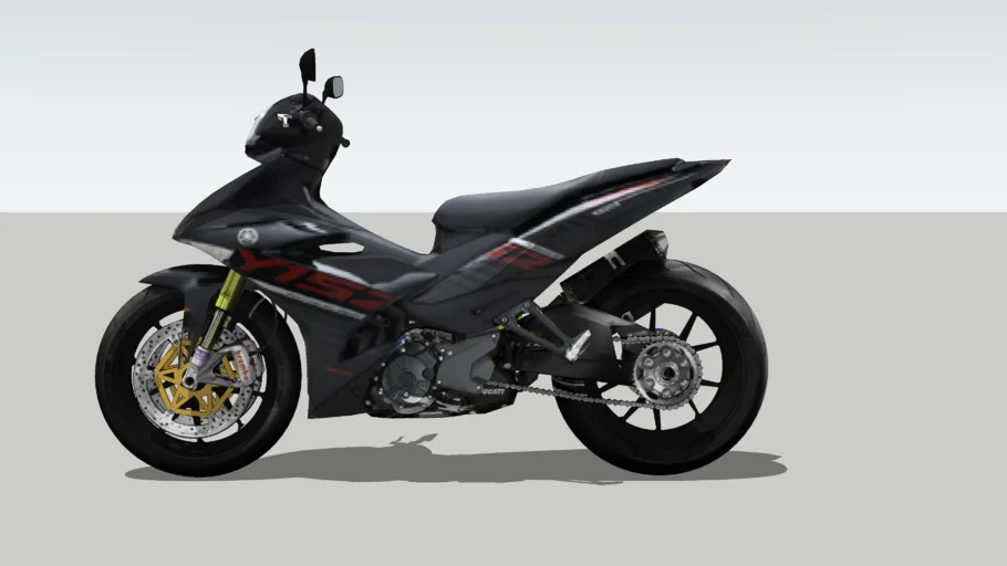 Yamaha mx king Black
