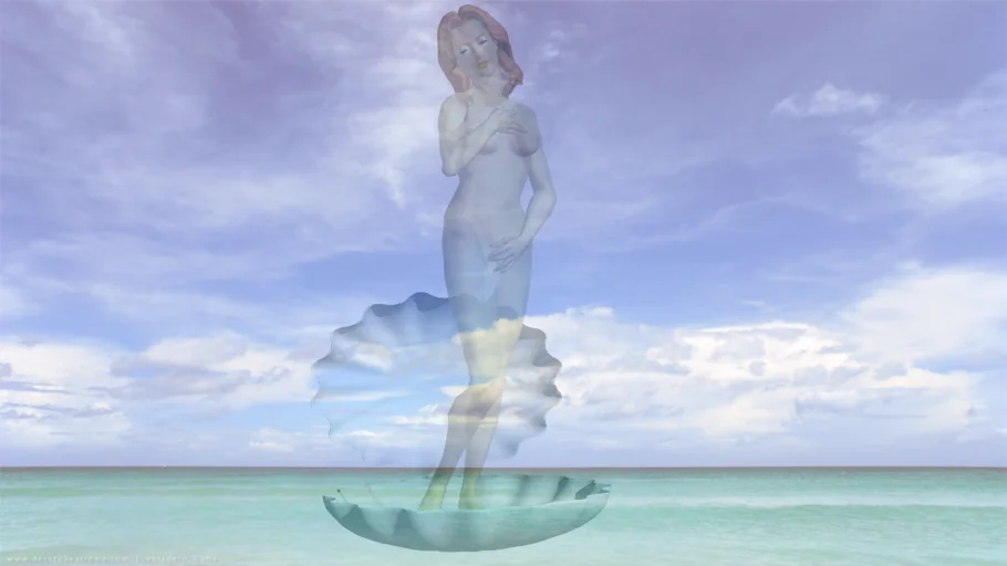 3D Greek Goddess Aphrodite