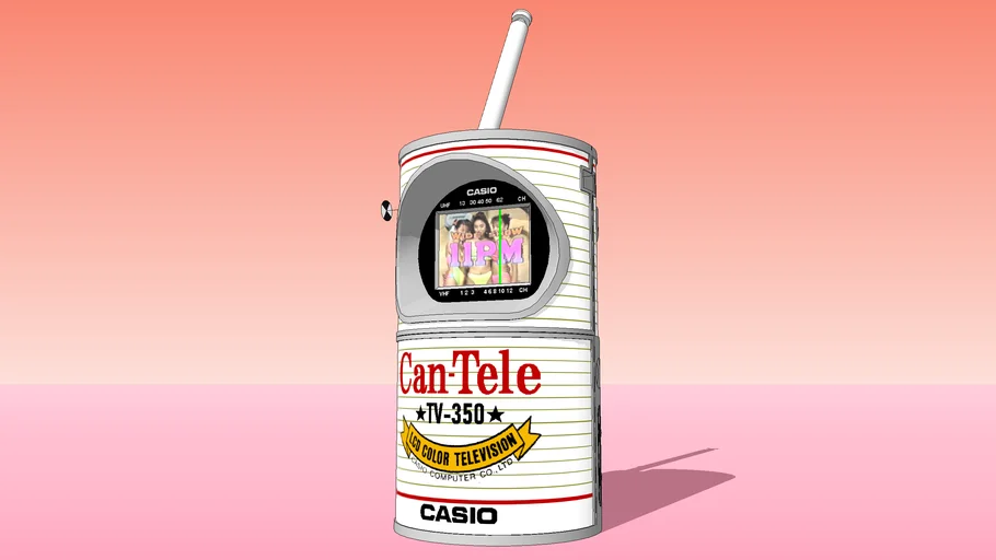 CASIO TV-350 Portable Television (1994:Japan)