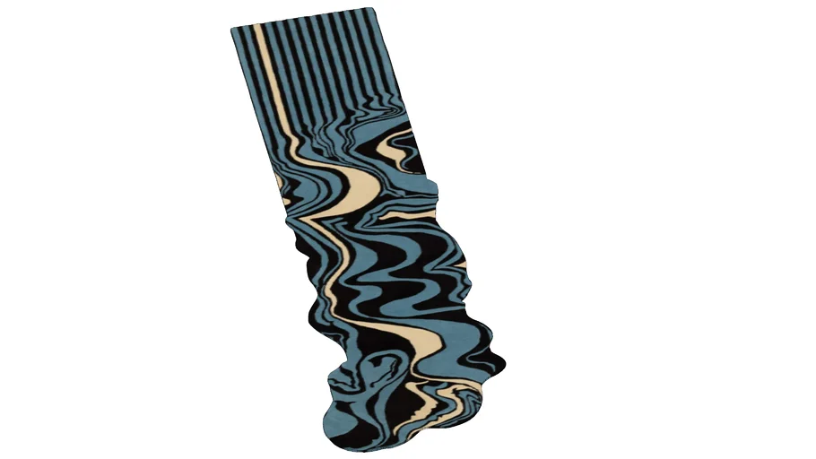 Alfombra Melting Runner Navy
