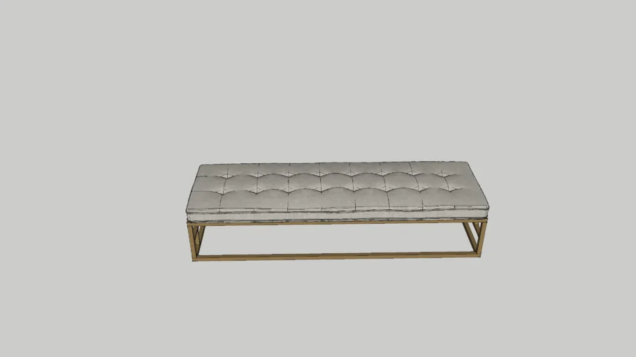 Classic Brass Bench