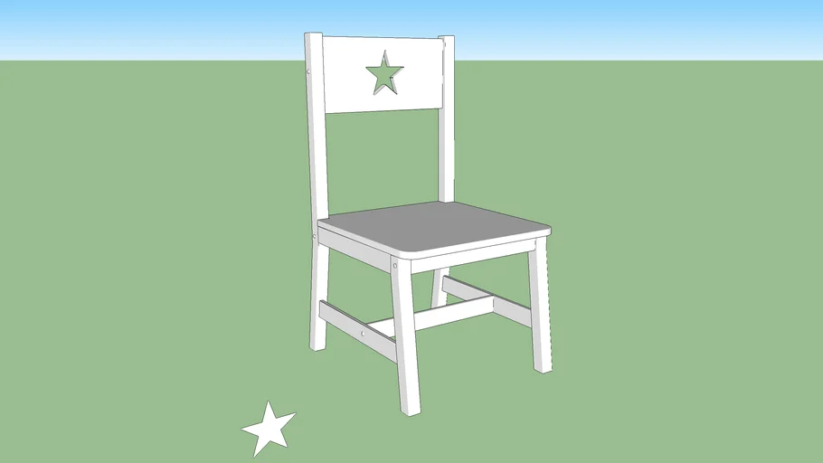 CHAISE ENFANT ETOILE