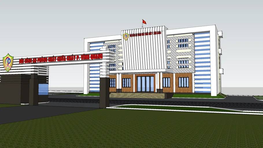file du an cong an pccc | 3D Warehouse