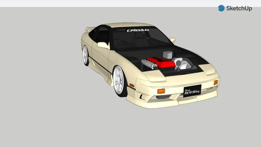 Nissan 180sx (no hood version)
