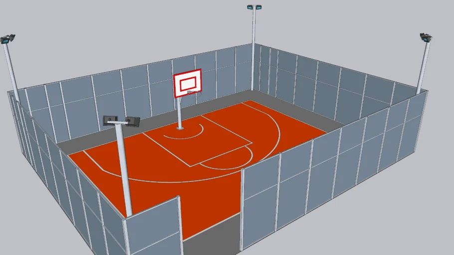 Cancha de Basketball 3x3