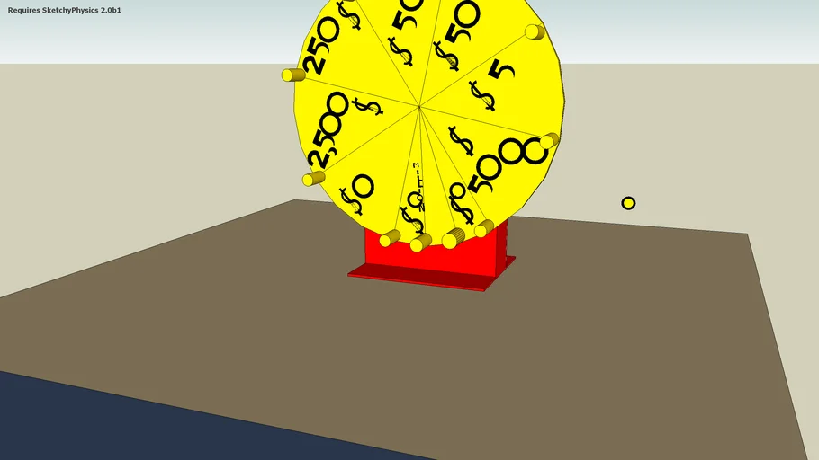 Sketchyphysics Wheel-O-Fortune