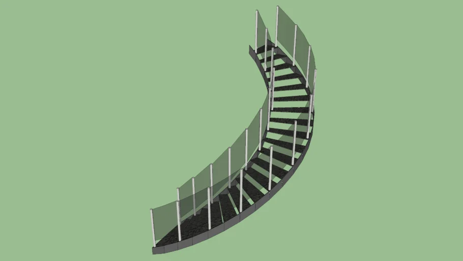 Escada Circular | 3D Warehouse