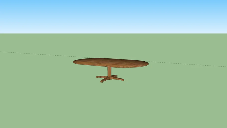 Simple Dining Room table | 3D Warehouse