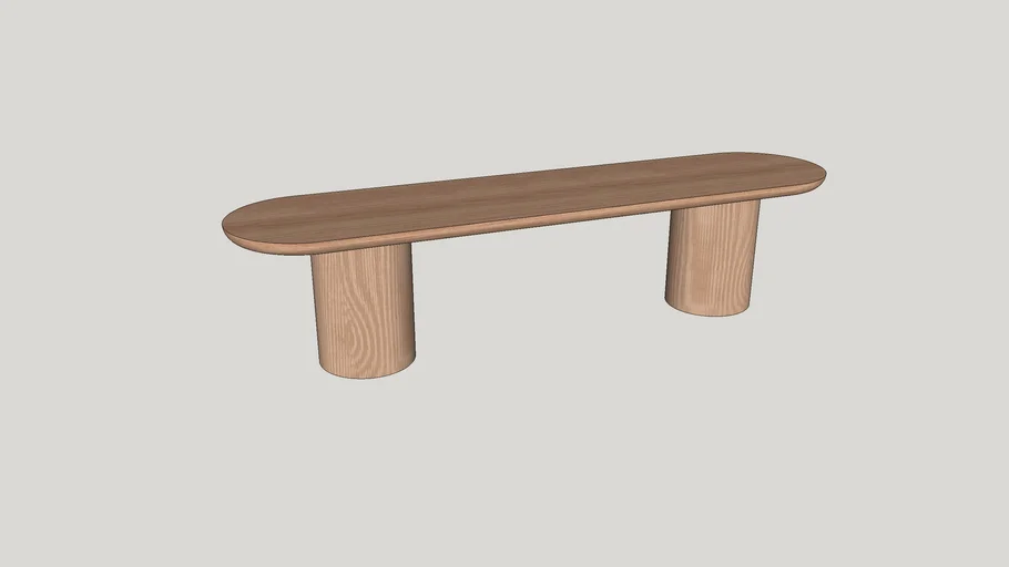 Banco PORTO - Carvalho Natural / PORTO Bench - Oak