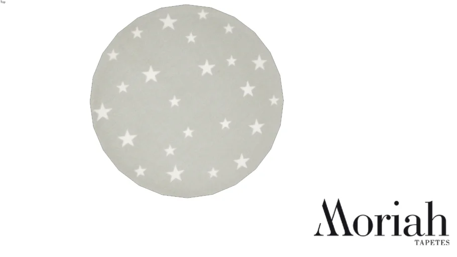 TAPETE QUARTO INFANTIL ESTRELAS 