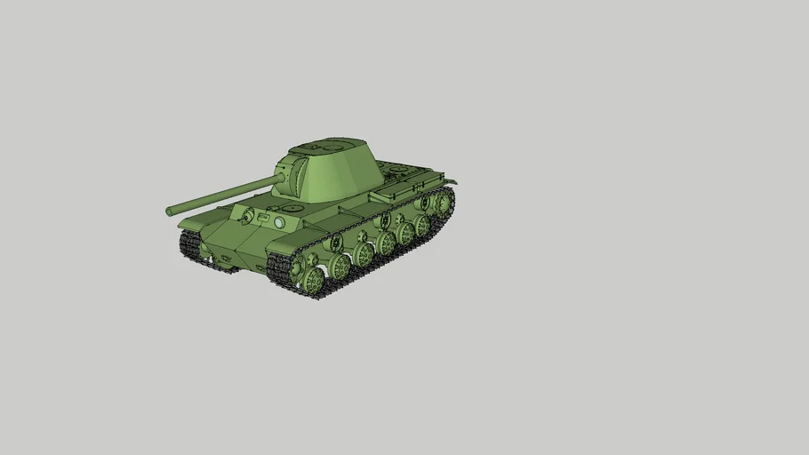KV-3 heavy tank