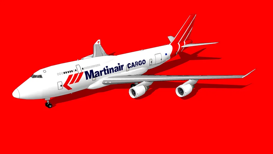 Martinair cargo Boeing 747-412(BCF)