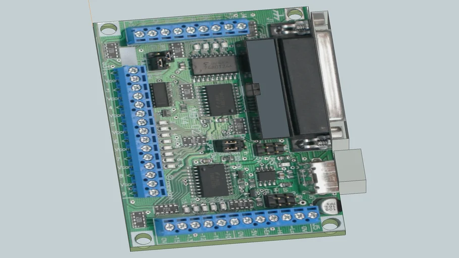 CNC Parallel Breakout Board