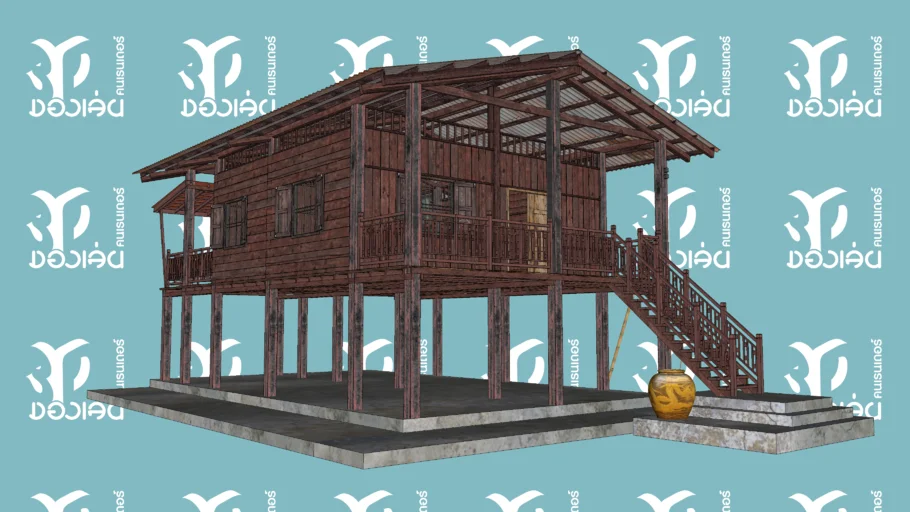 Old house Thai  บ้าน