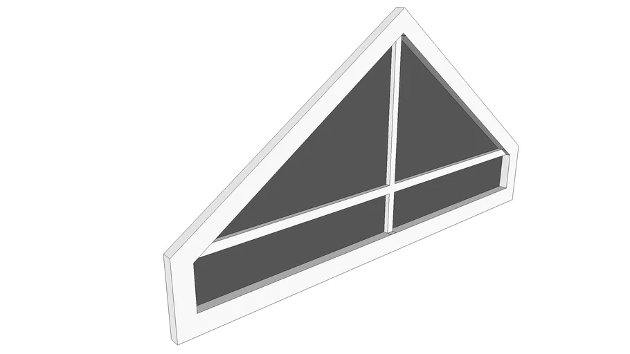 triangle window | 3D Warehouse