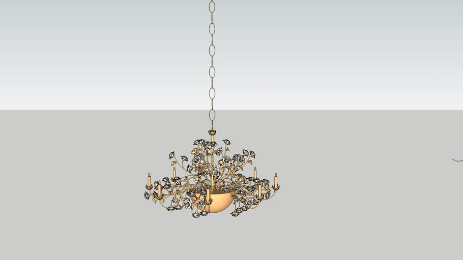 rose chandelier