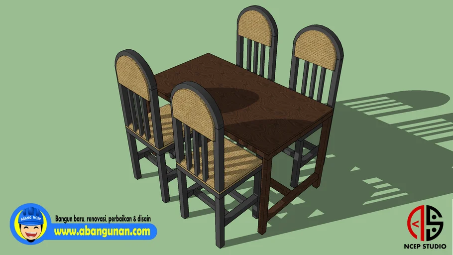 Basic Meja makan NC-01