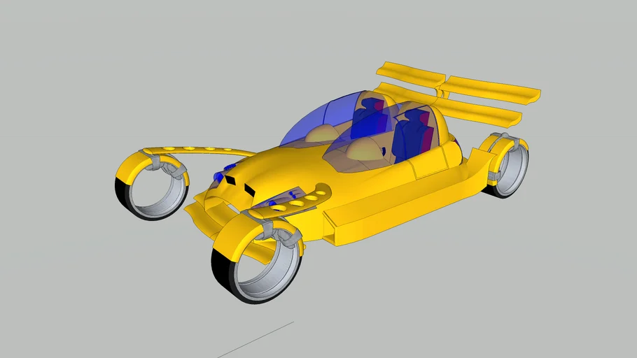 Prototype car by TOM (project2 ver. 1.01) | 3D Warehouse