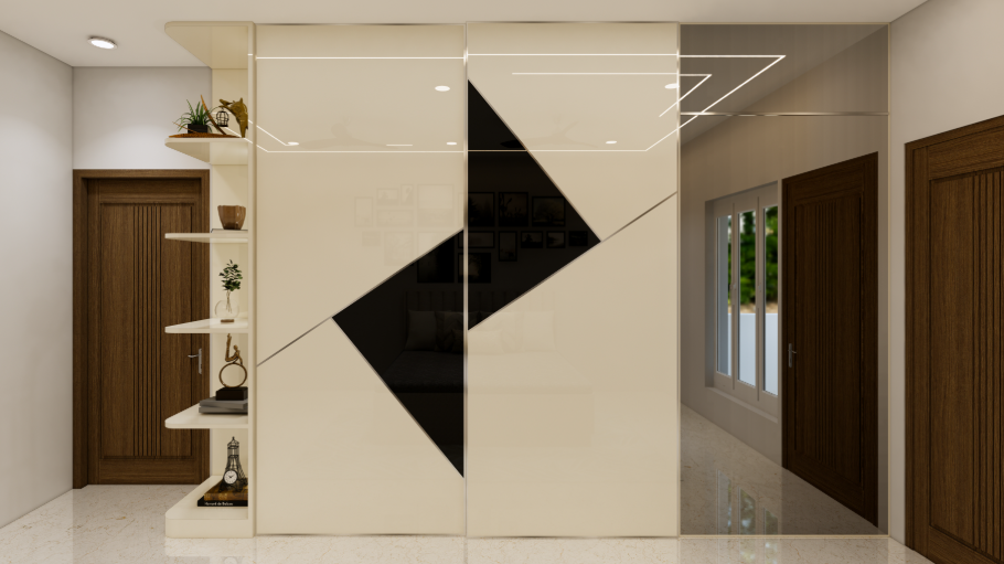 Sliding wardrobe