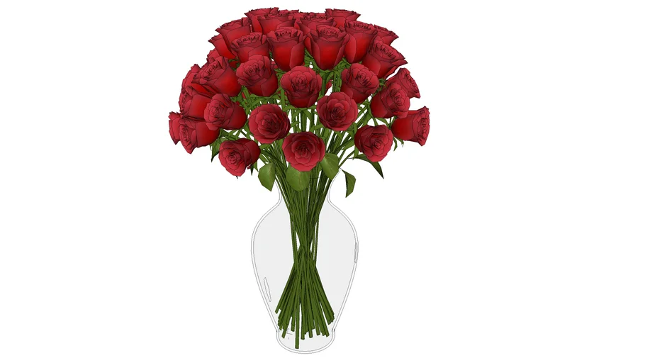 ARRANJO ROSAS VERMELHAS