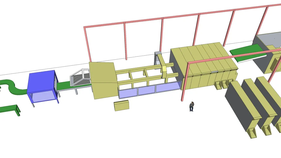 Carton Box Converting Machines | 3D Warehouse