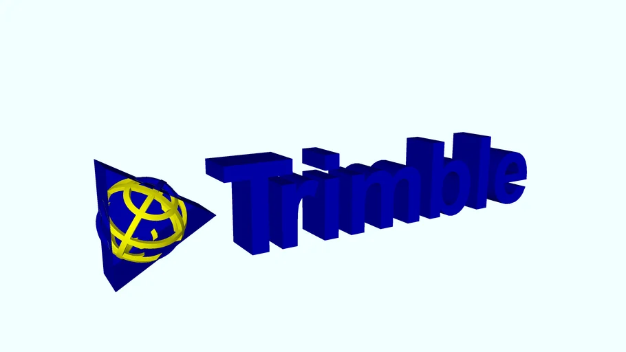 3D Trimble Logo
