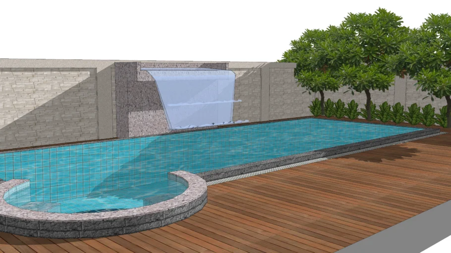 Swimming Pool Sketchup Cgtips