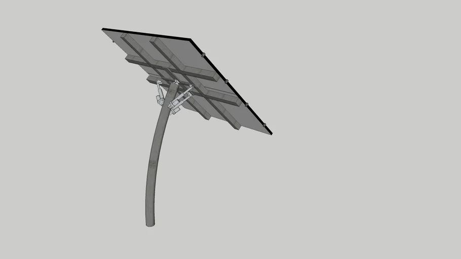 Sun tracking solar array | 3D Warehouse