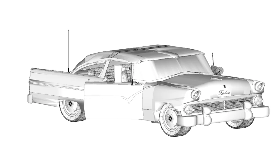 Ford crown victoria 1954