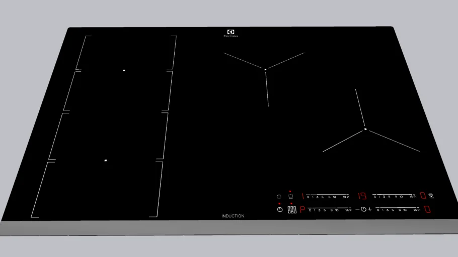 Cooktop 4 Bocas de Indução Electrolux