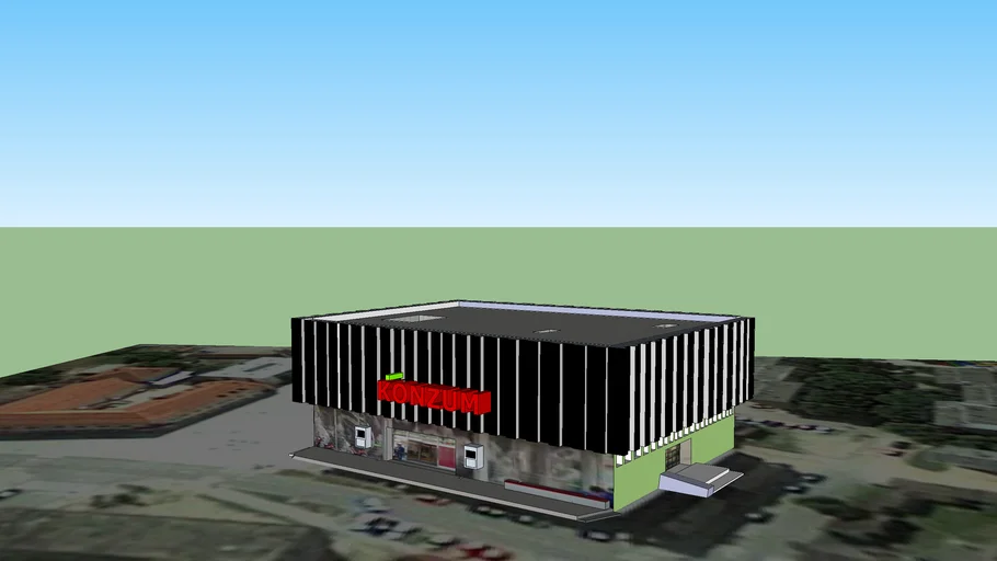 Trgovina Konzum - beli manastir