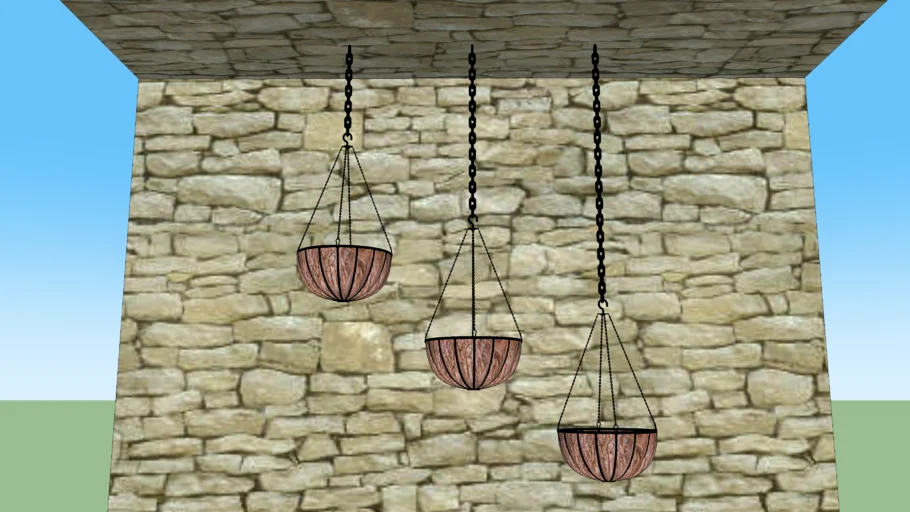 Macetas colgantes /Hanging flower pots