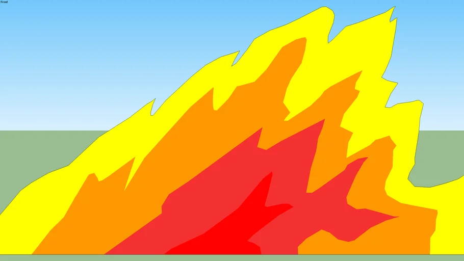 2D flames
