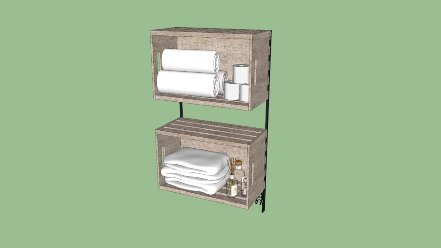  Caixote decorativo