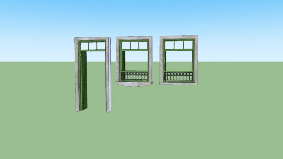 portas e janelas antigas