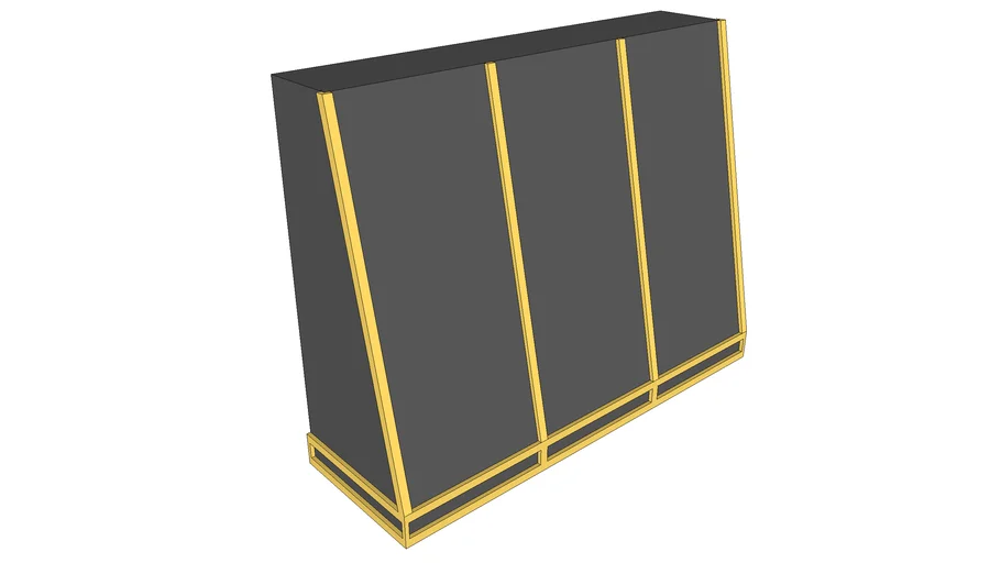 Hood With Gold Strips