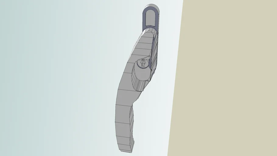 Window Handle Goldline 2008 right side | 3D Warehouse